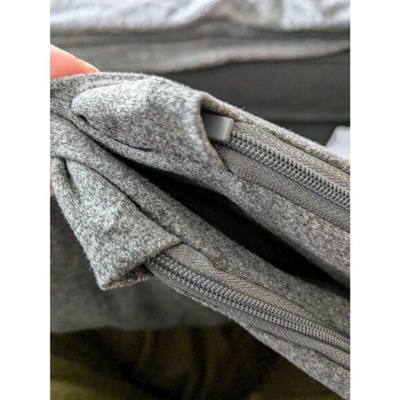 Cosmoplus U Shape Pregnancy Pillow COVER Heather Grey, One Size - New w/o tags - Picture 4 of 5